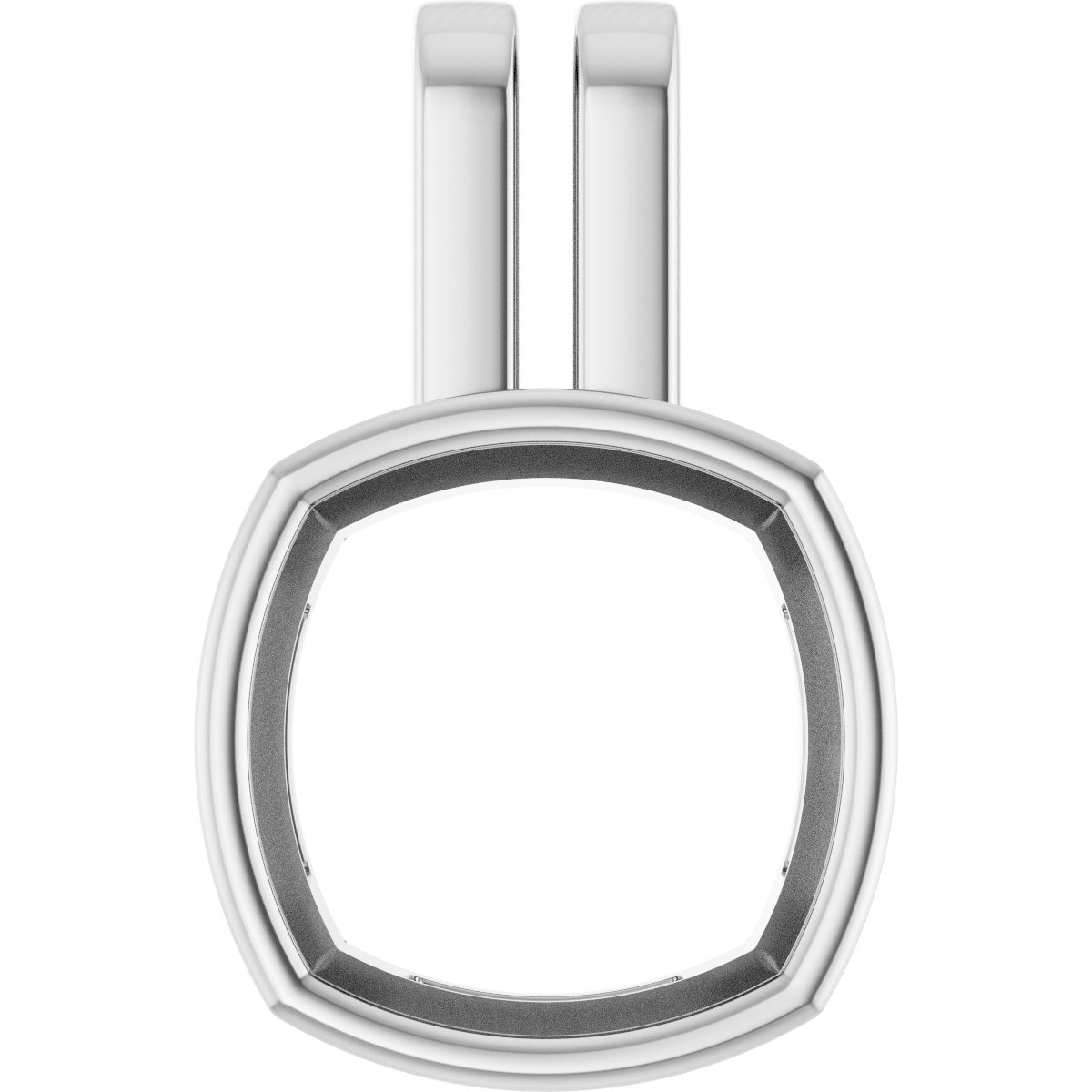 Bezel-Set Solitaire Pendant