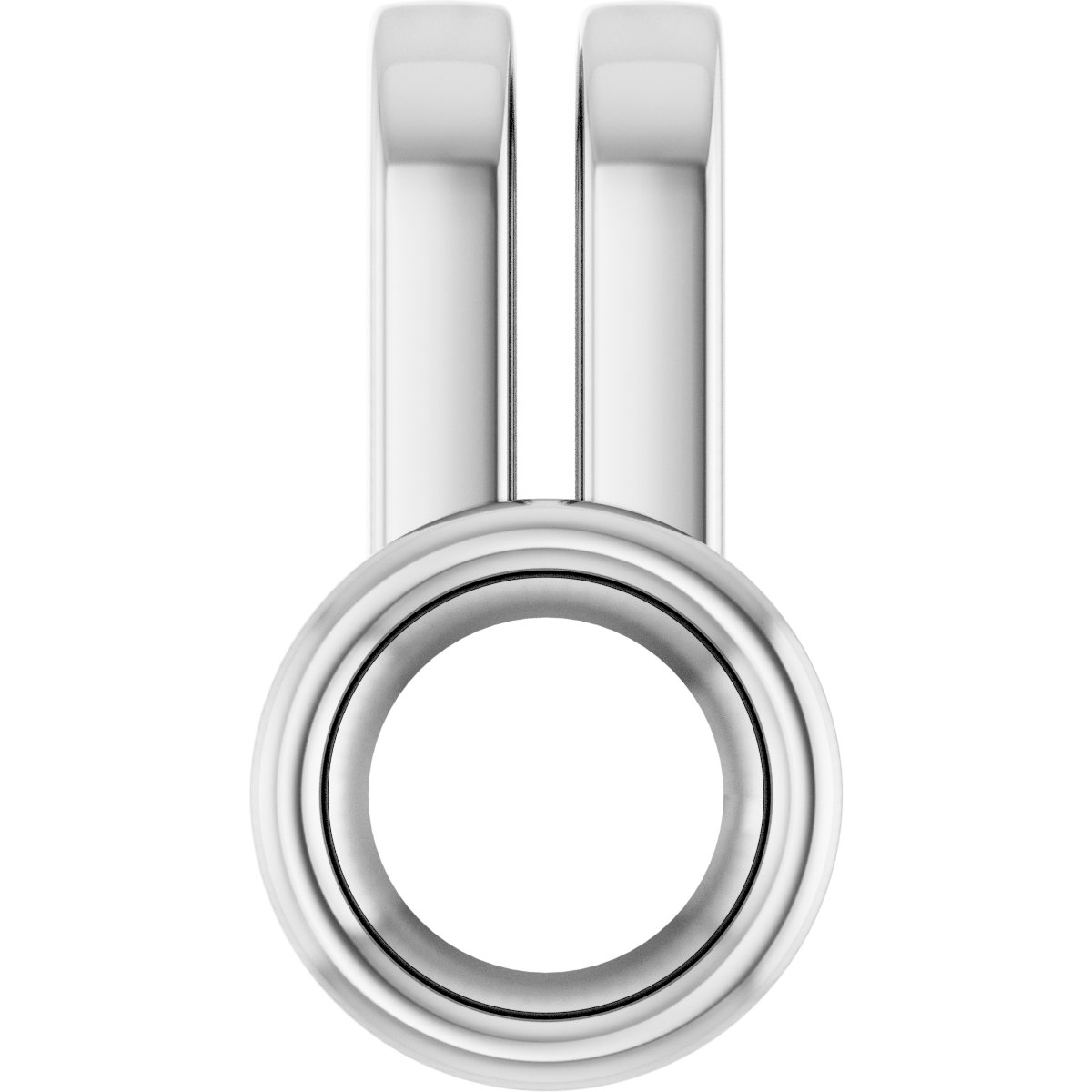 Bezel-Set Solitaire Pendant