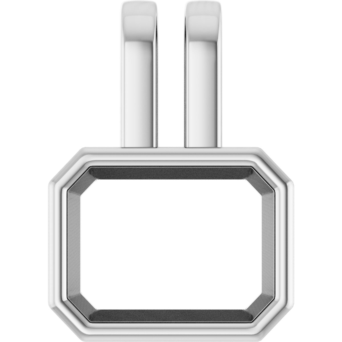 Bezel-Set Solitaire Pendant