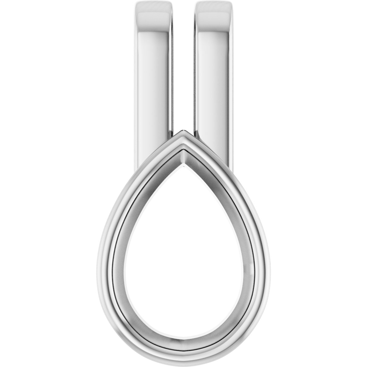Bezel-Set Solitaire Pendant