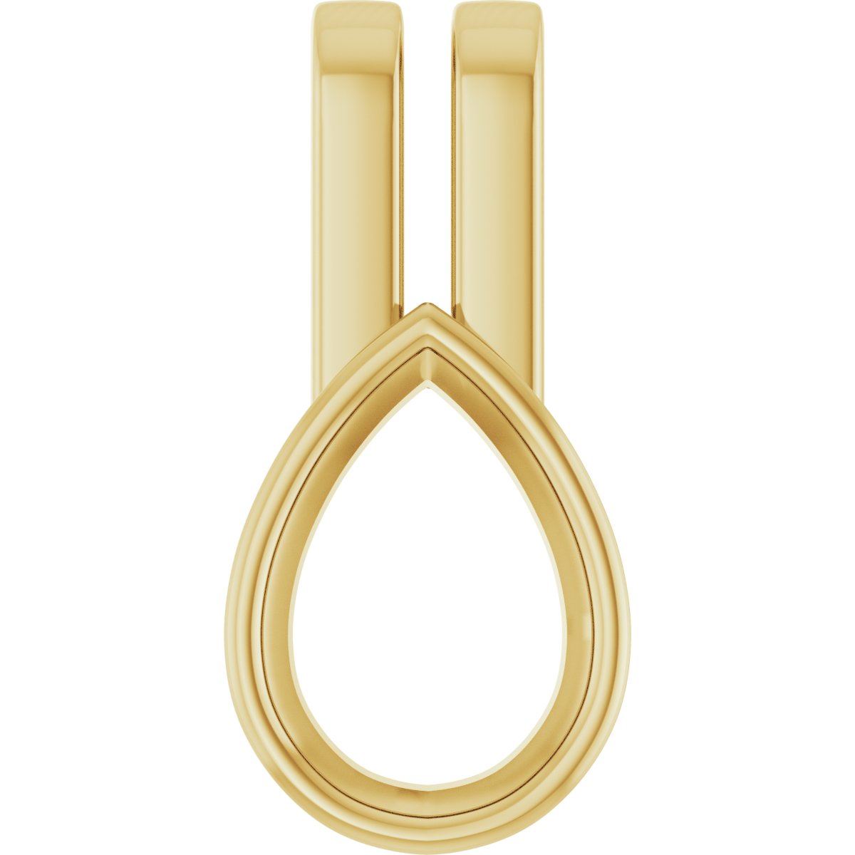 Bezel-Set Solitaire Pendant