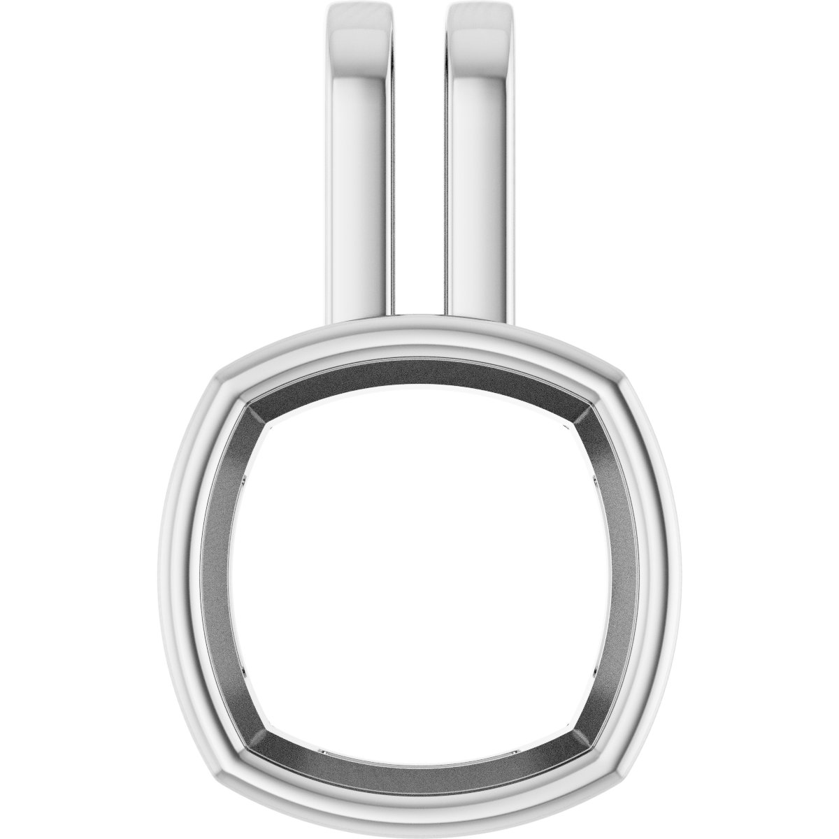 Bezel-Set Solitaire Pendant