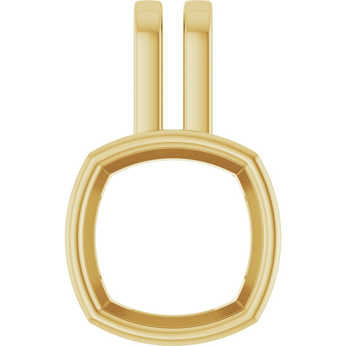 Bezel-Set Solitaire Pendant