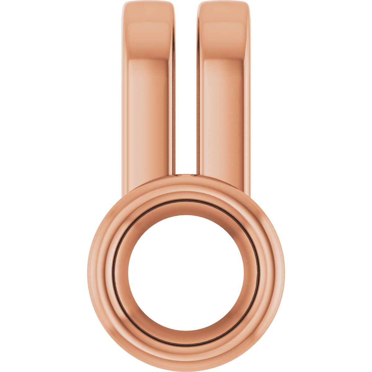 Bezel-Set Solitaire Pendant