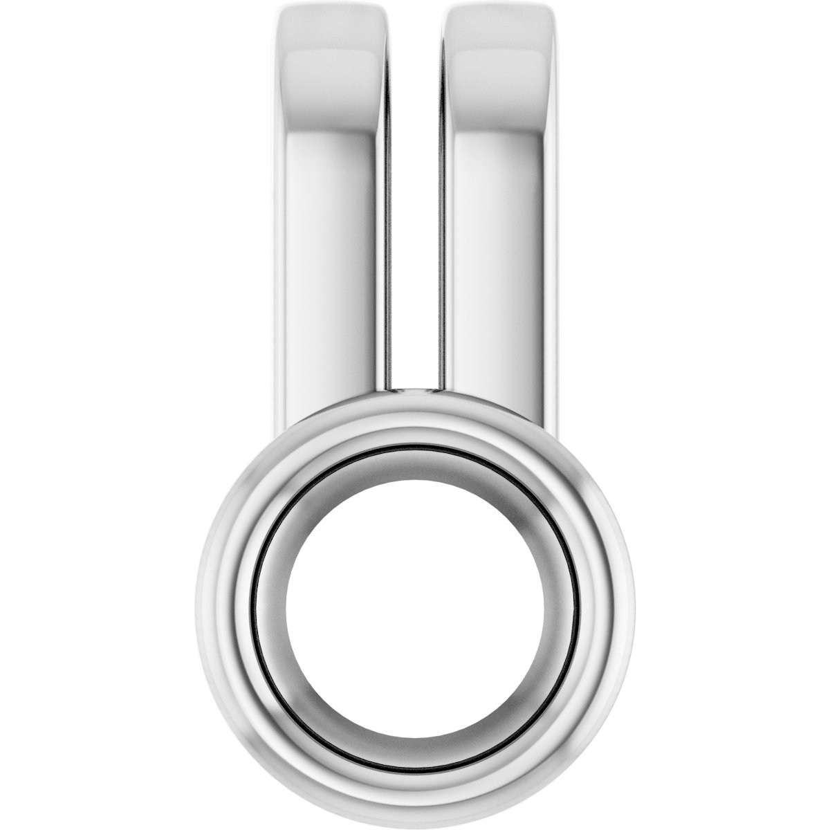Bezel-Set Solitaire Pendant