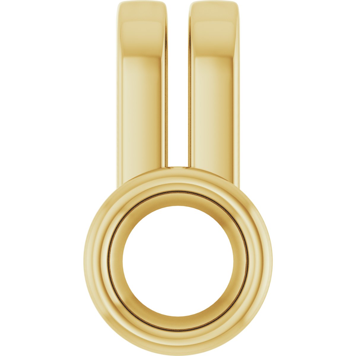 Bezel-Set Solitaire Pendant