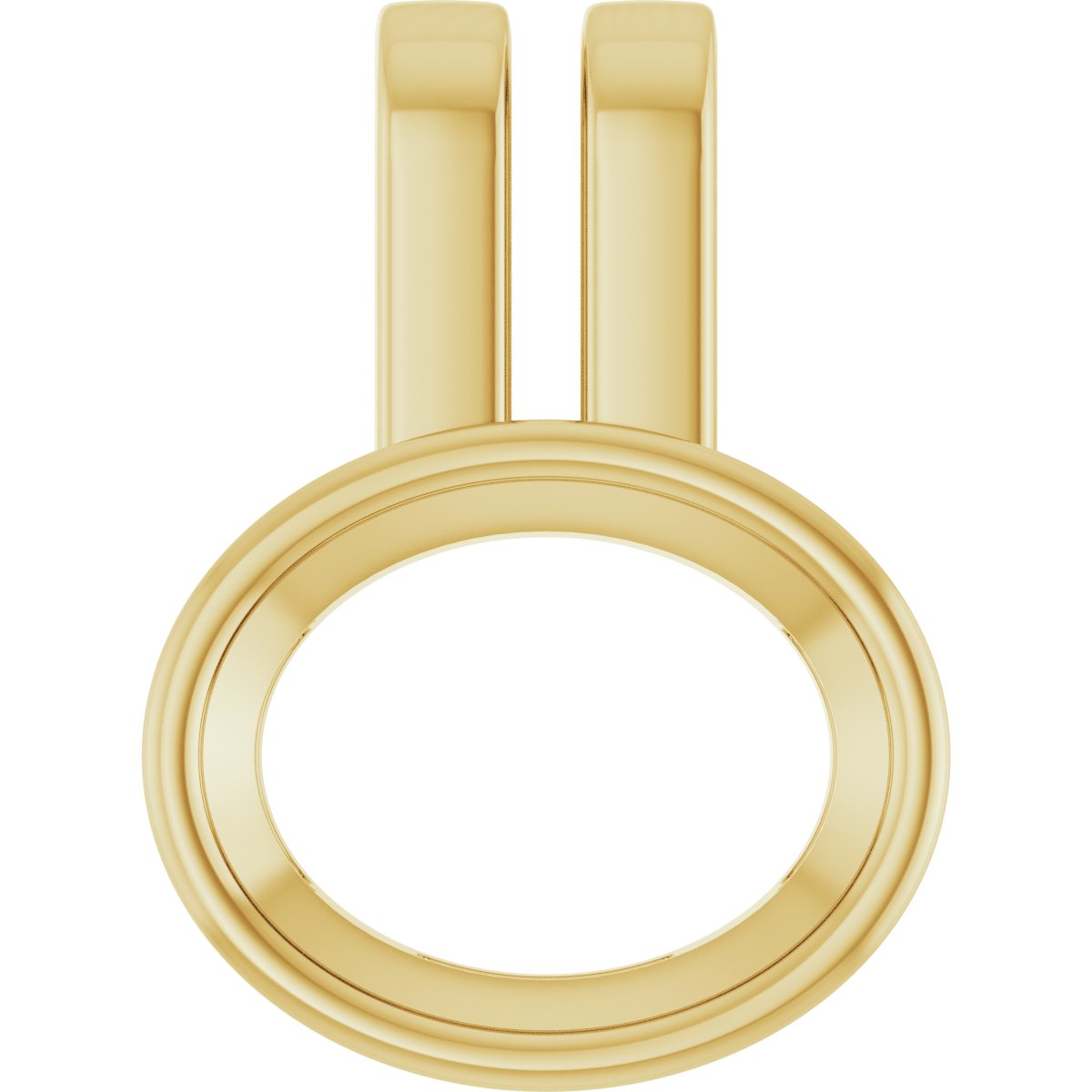 Bezel-Set Solitaire Pendant