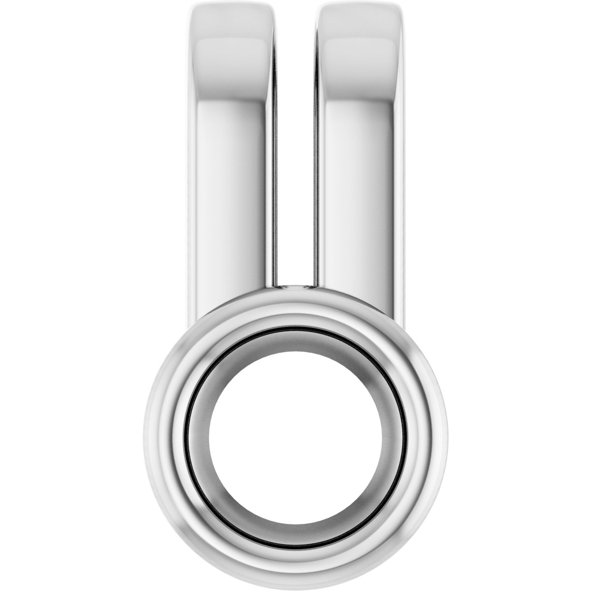 Bezel-Set Solitaire Pendant