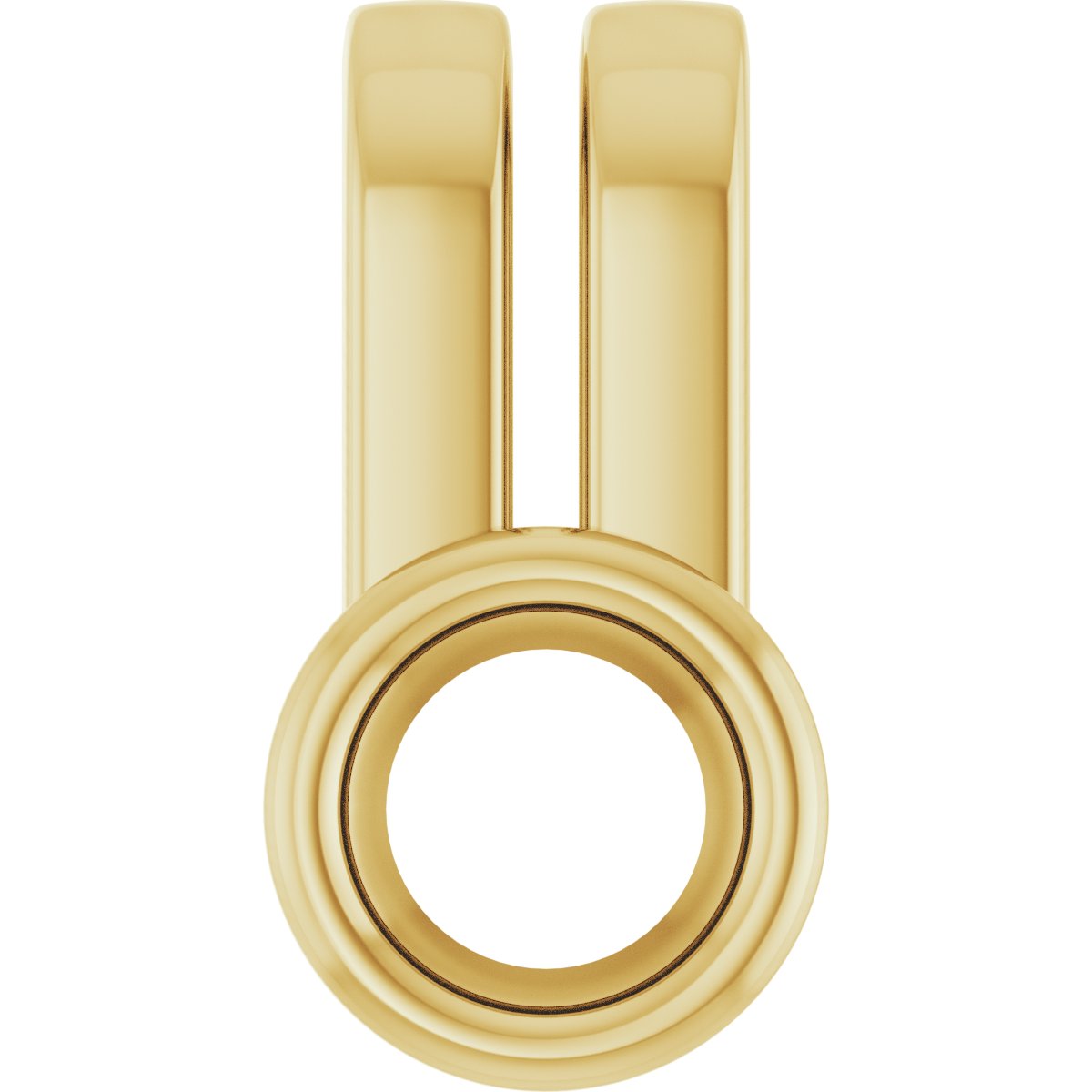 Bezel-Set Solitaire Pendant