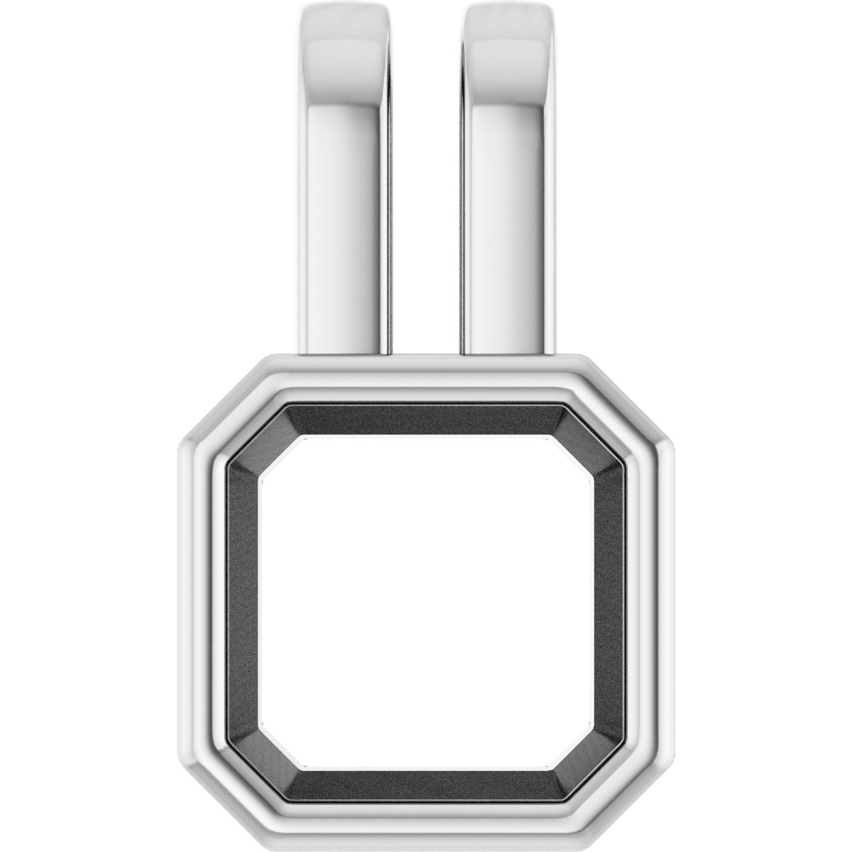 Bezel-Set Solitaire Pendant