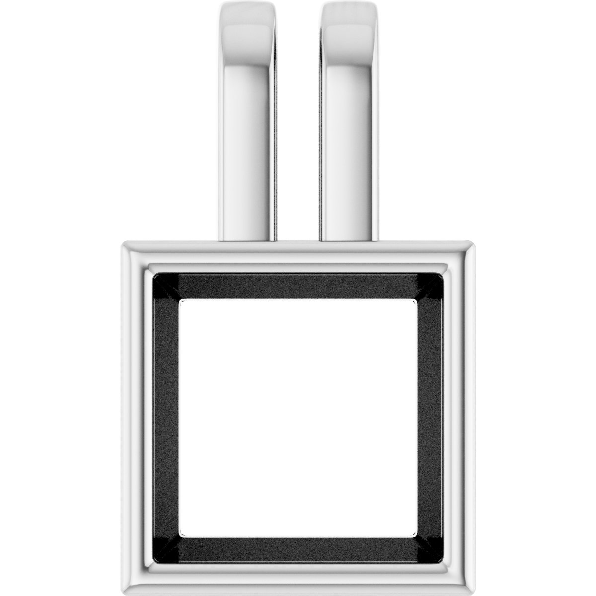 Bezel-Set Solitaire Pendant
