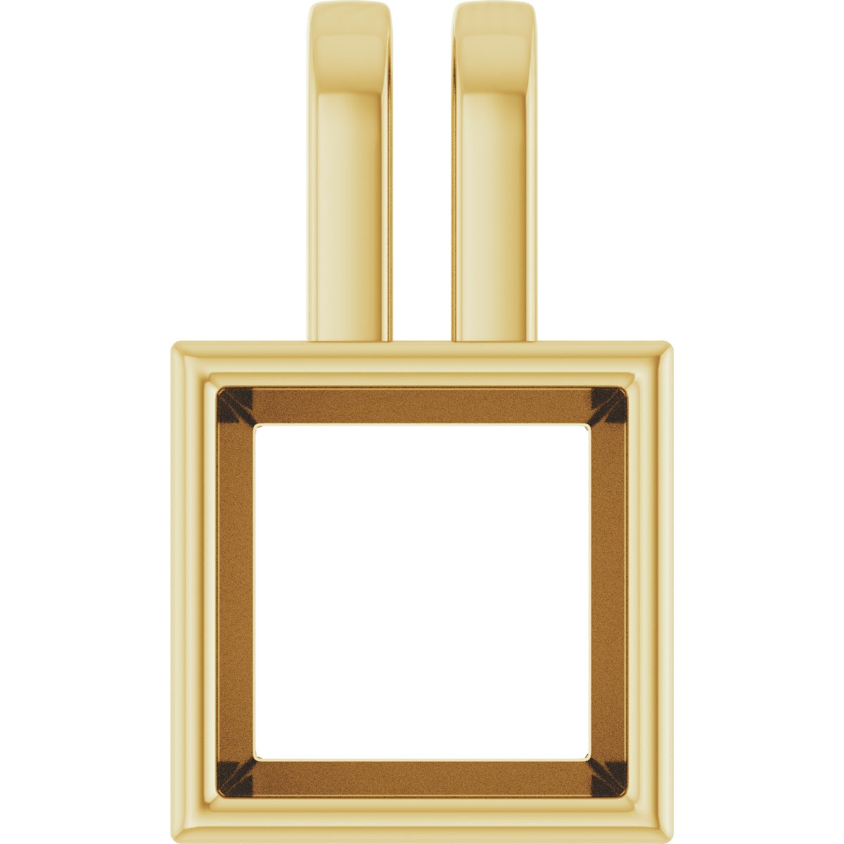 Bezel-Set Solitaire Pendant