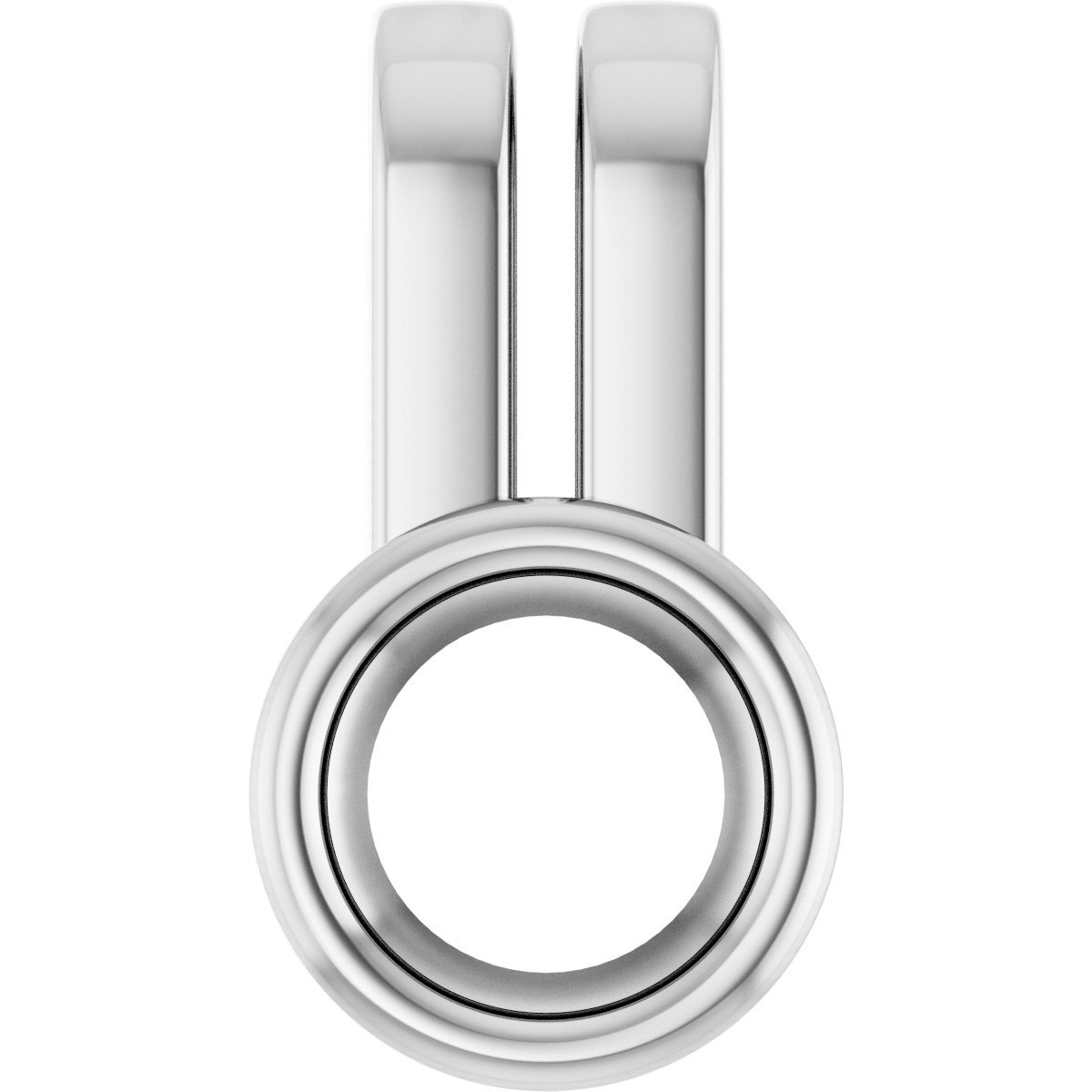 Bezel-Set Solitaire Pendant