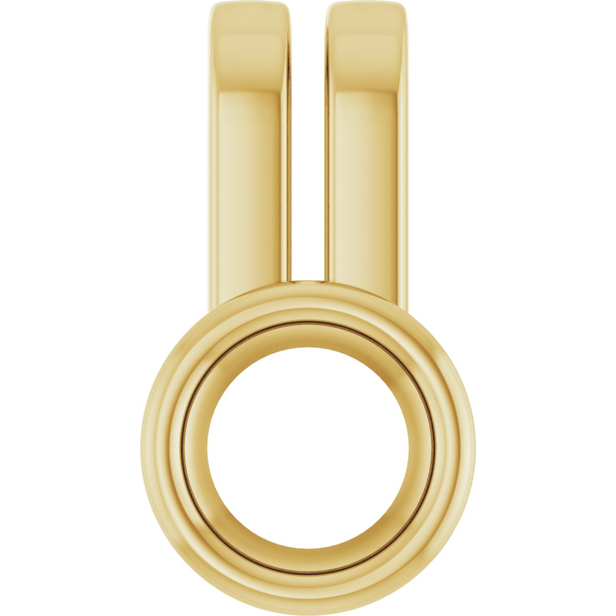 Bezel-Set Solitaire Pendant