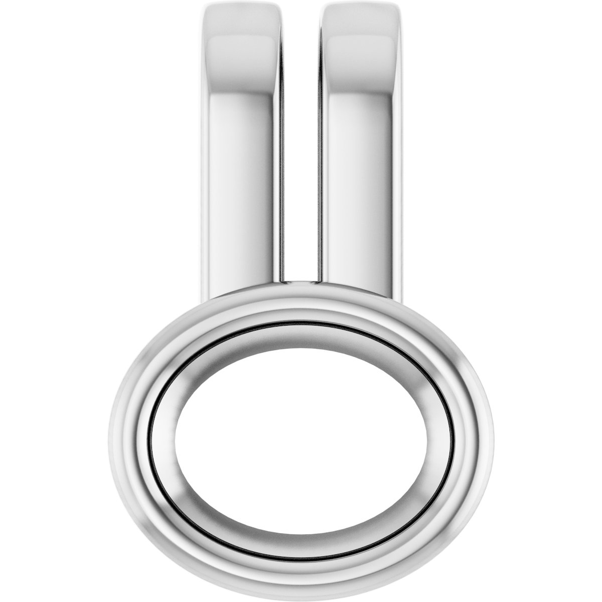 Bezel-Set Solitaire Pendant