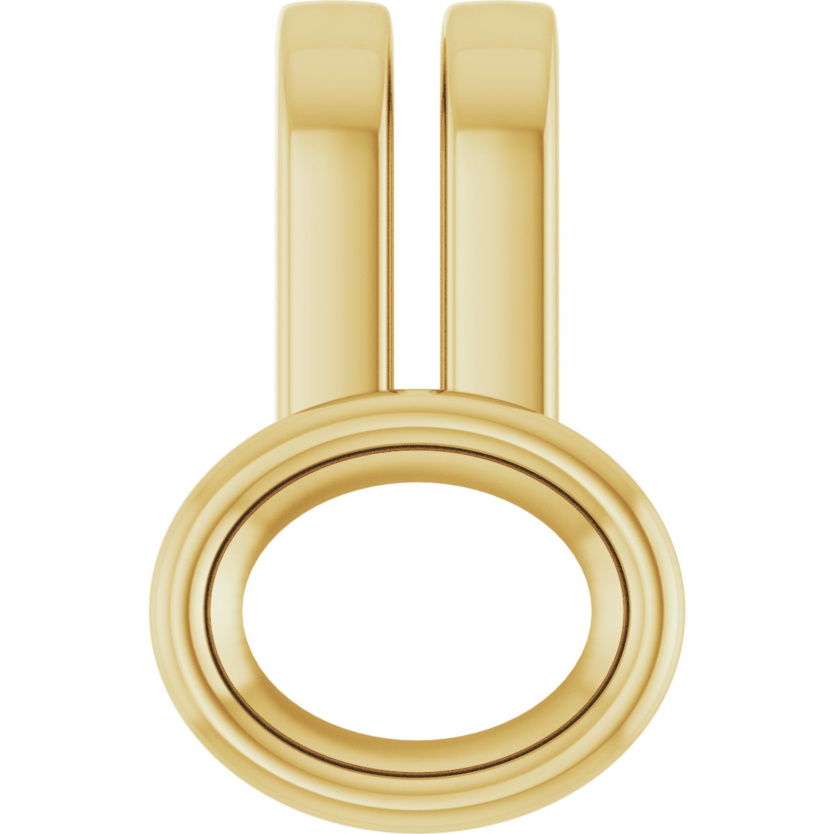 Bezel-Set Solitaire Pendant