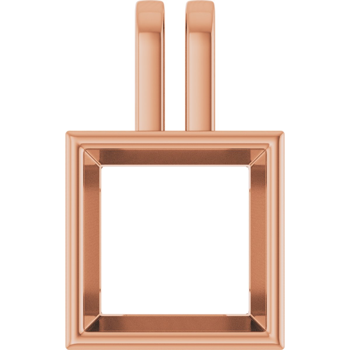 Bezel-Set Solitaire Pendant