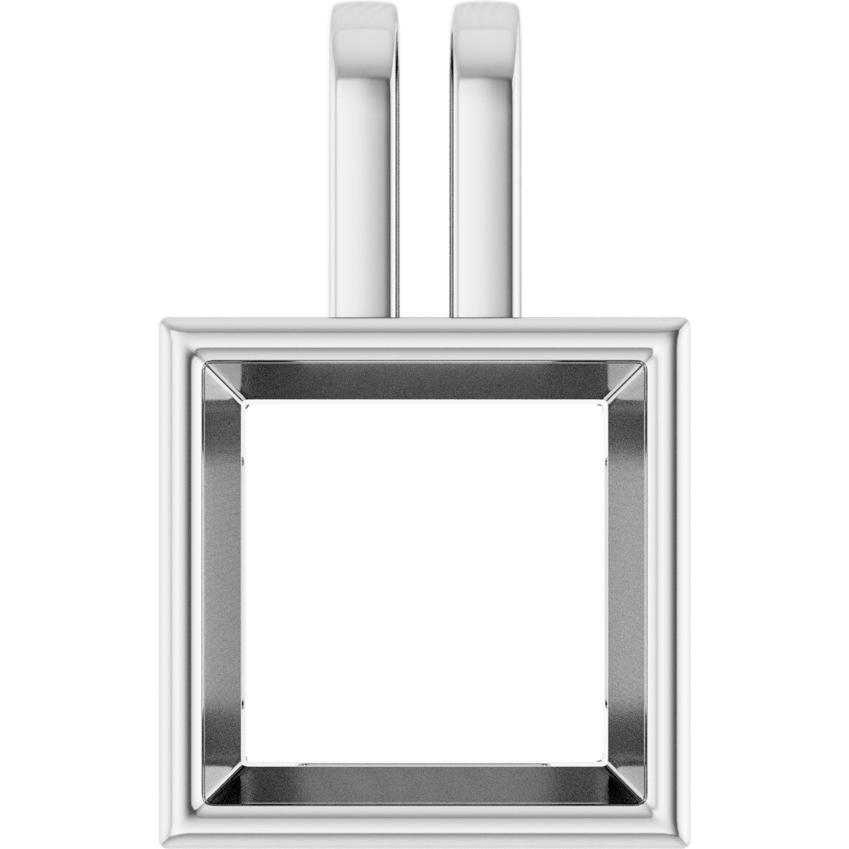 Bezel-Set Solitaire Pendant