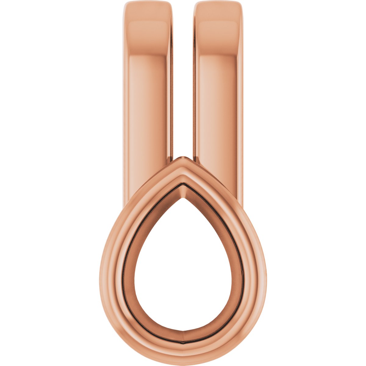 Bezel-Set Solitaire Pendant