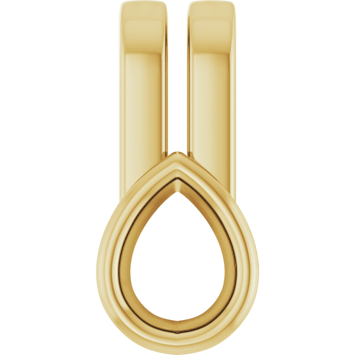 Bezel-Set Solitaire Pendant