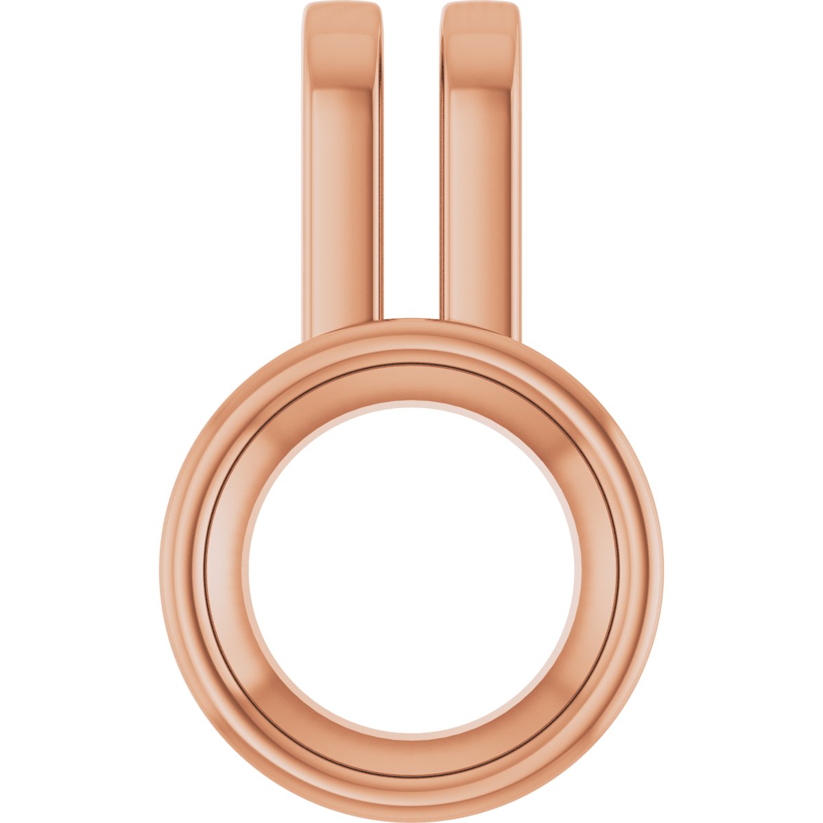 Bezel-Set Solitaire Pendant