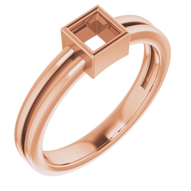 Bezel-Set Solitaire Ring