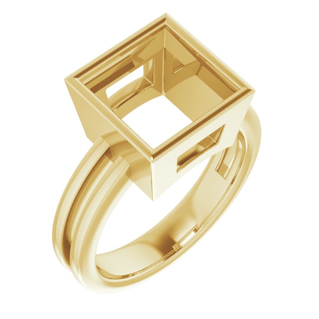 Bezel-Set Solitaire Ring