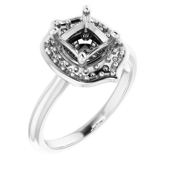 Halo-Style Engagement Ring