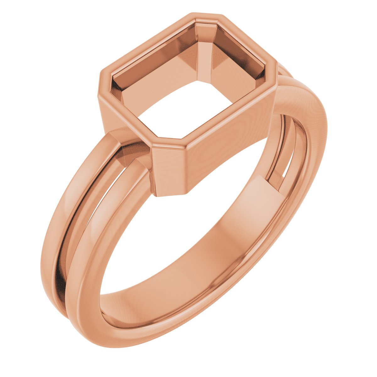 Bezel-Set Solitaire Ring
