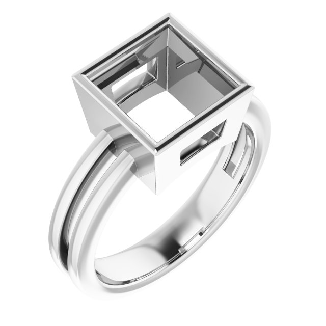 Bezel-Set Solitaire Ring