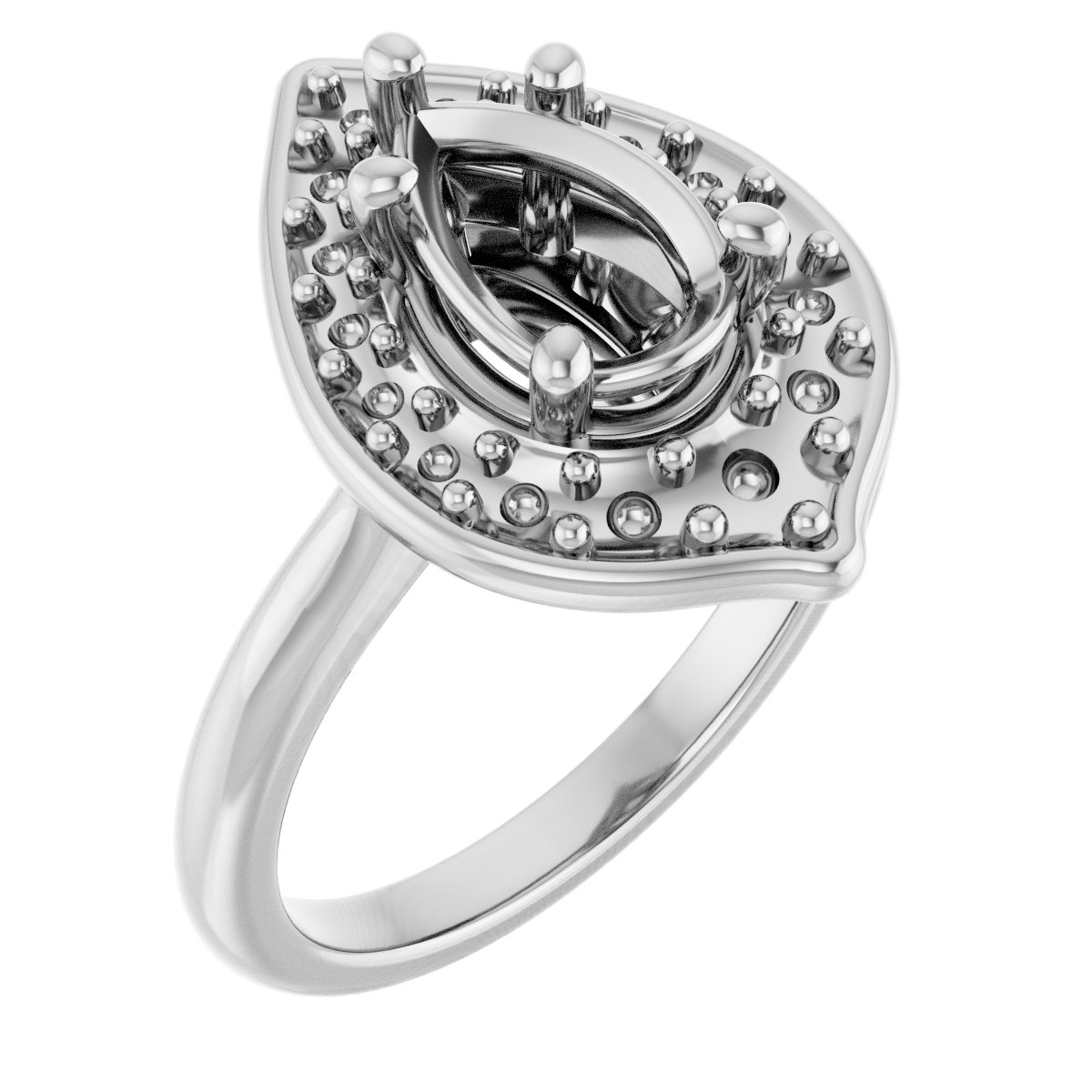 Halo-Style Engagement Ring