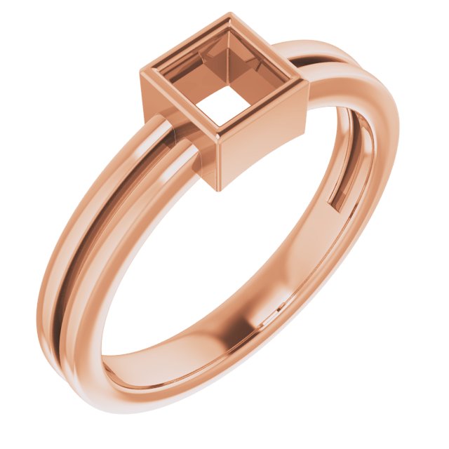 Bezel-Set Solitaire Ring