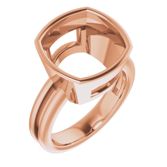 Bezel-Set Solitaire Ring