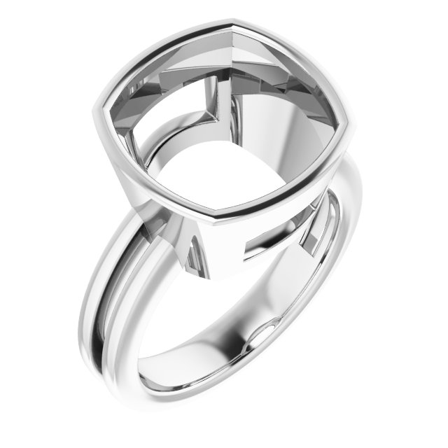 Bezel-Set Solitaire Ring