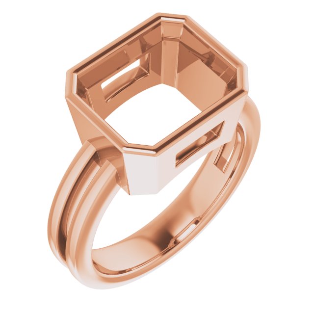 Bezel-Set Solitaire Ring