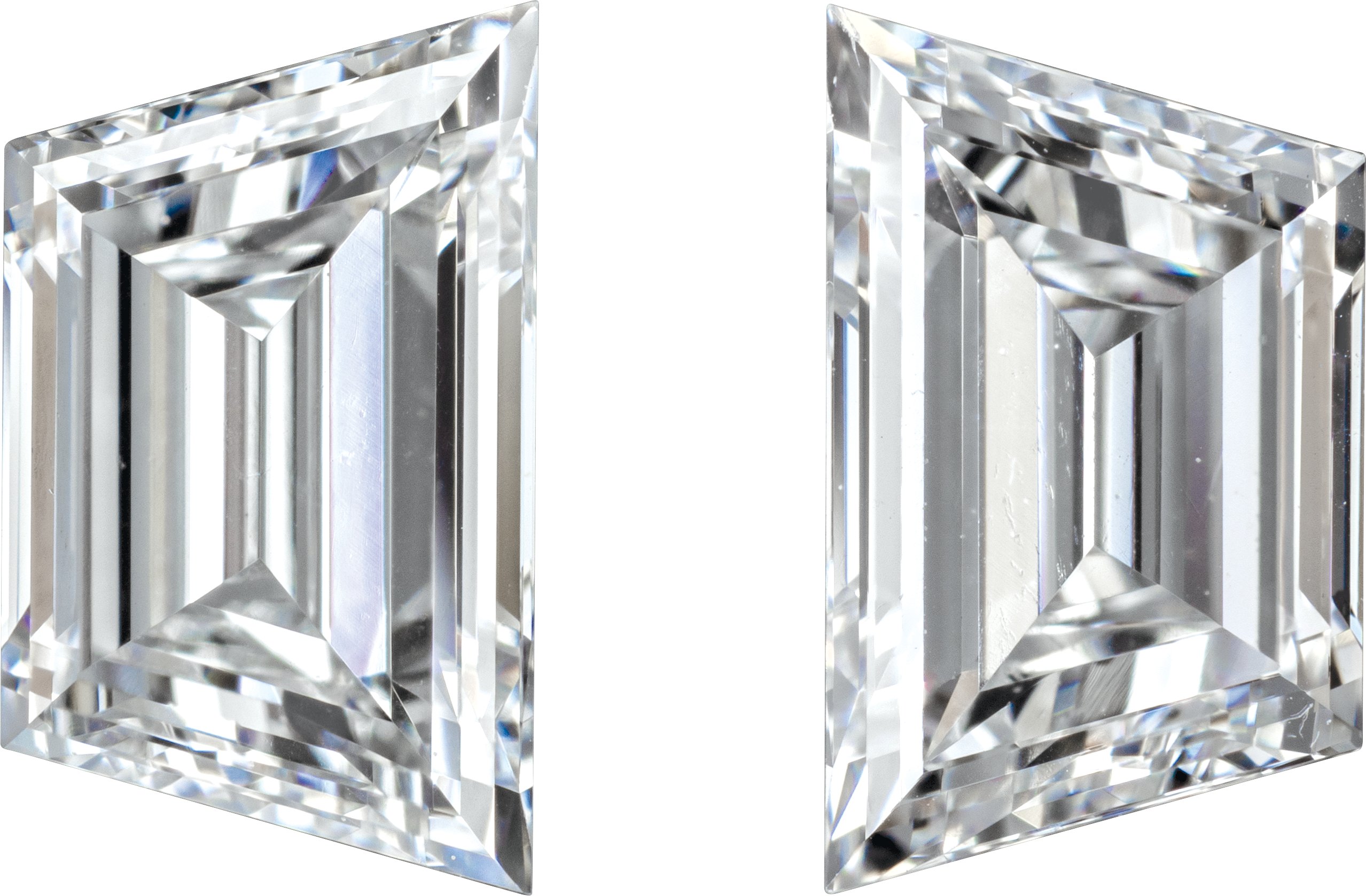 75 CTW (.66-.89) Trapezoid Step-Cut VS FG Lab-Grown Diamond Pair