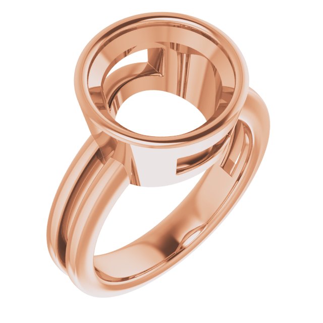 Bezel-Set Solitaire Ring