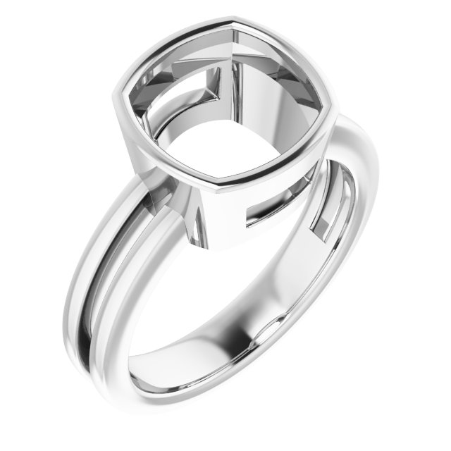 Bezel-Set Solitaire Ring
