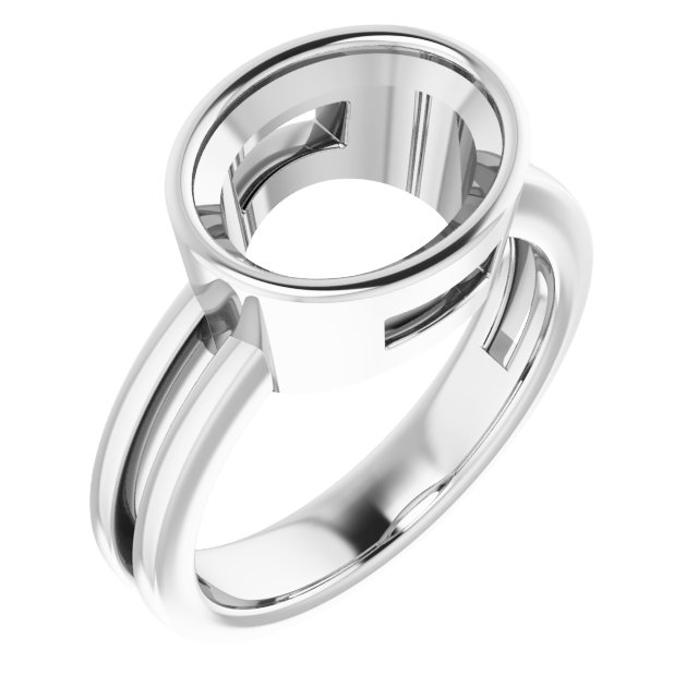 Bezel-Set Solitaire Ring