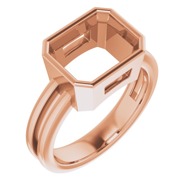 Bezel-Set Solitaire Ring
