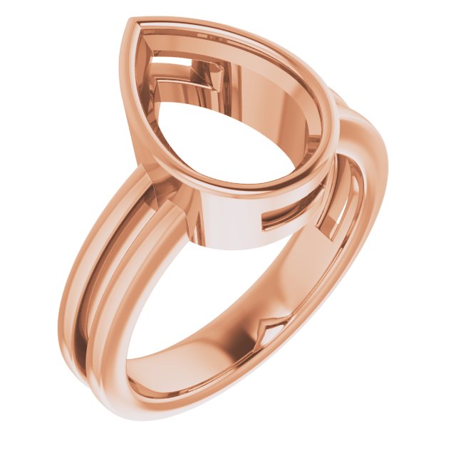 Bezel-Set Solitaire Ring