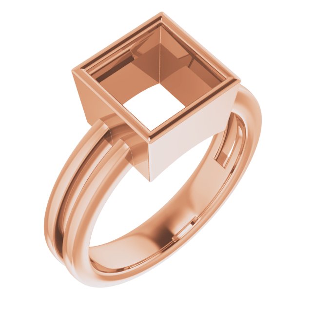 Bezel-Set Solitaire Ring
