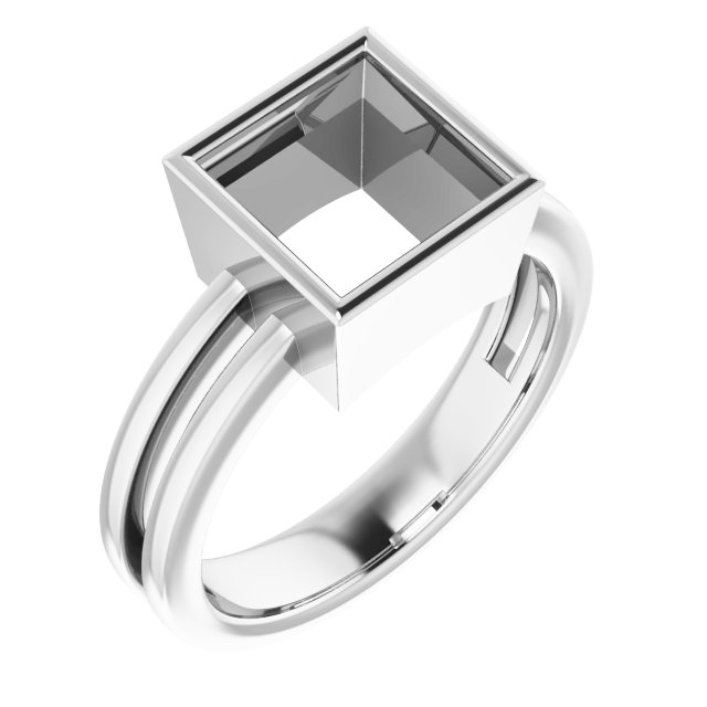Bezel-Set Solitaire Ring
