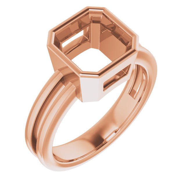 Bezel-Set Solitaire Ring