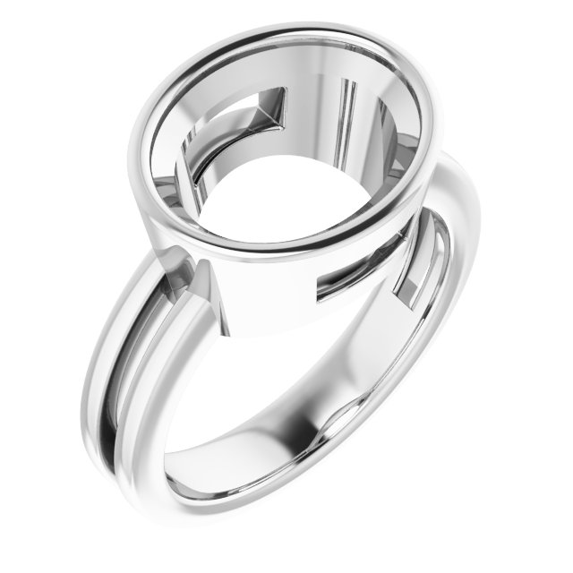 Bezel-Set Solitaire Ring