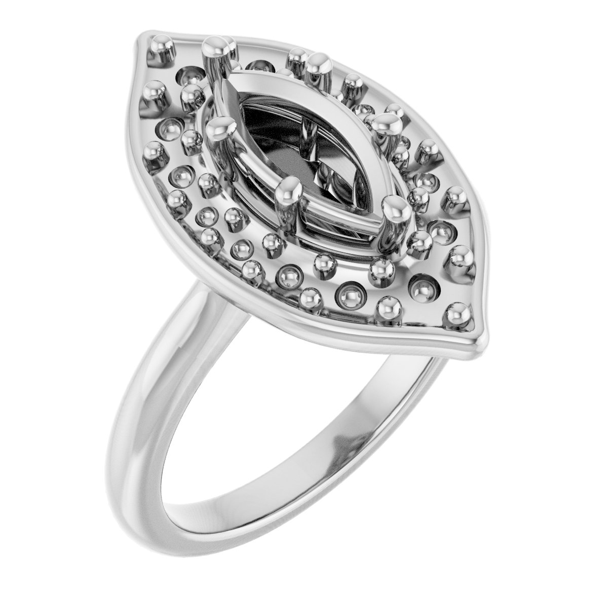 Halo-Style Engagement Ring