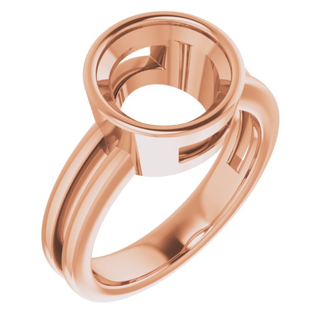 Bezel-Set Solitaire Ring