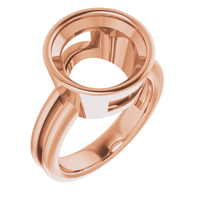 Bezel-Set Solitaire Ring