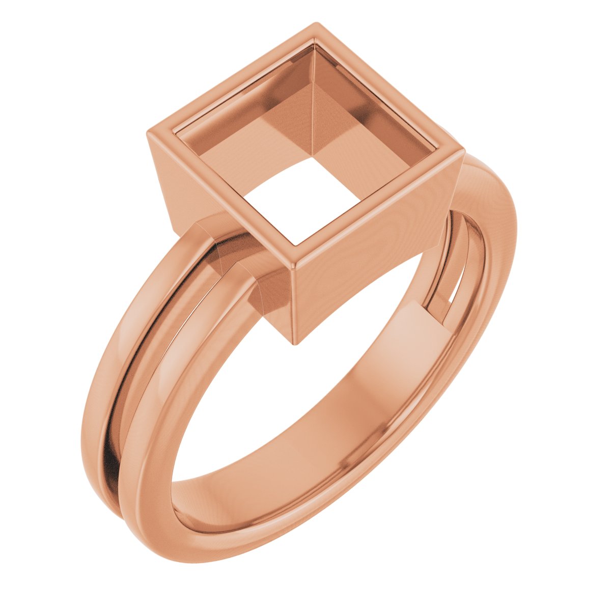 Bezel-Set Solitaire Ring