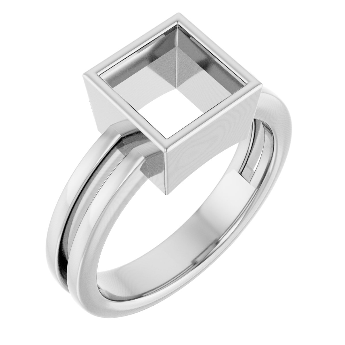Bezel-Set Solitaire Ring